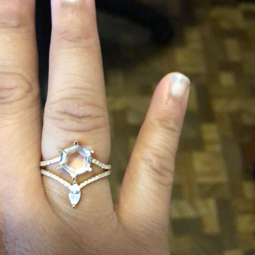 925 Silver Ring Set - image 1